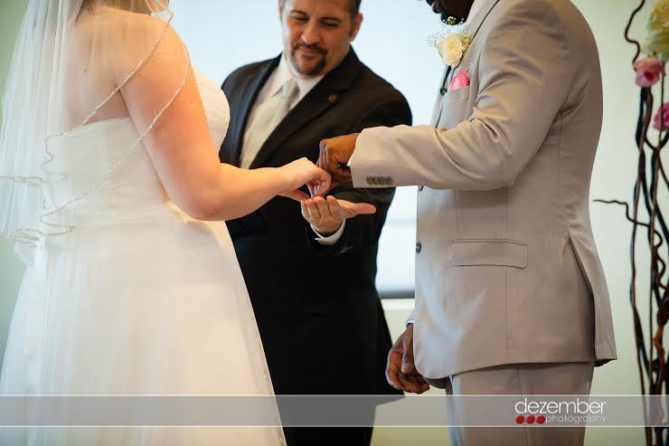 wedding officiant | interracial couple